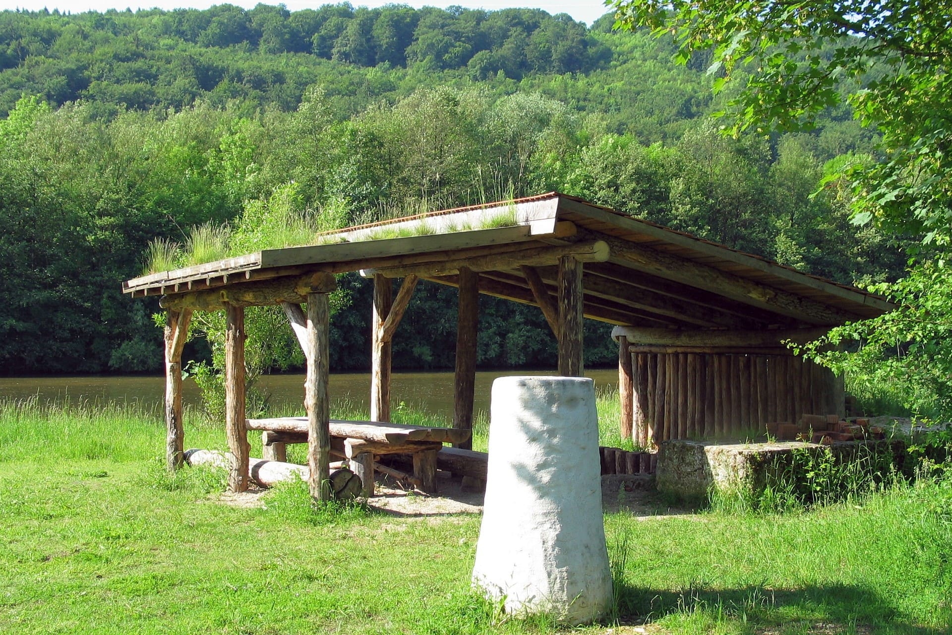 Archäologiepark Altmühltal - Spätkeltische Schmiede und Eisenerzschmelzofen in Essing