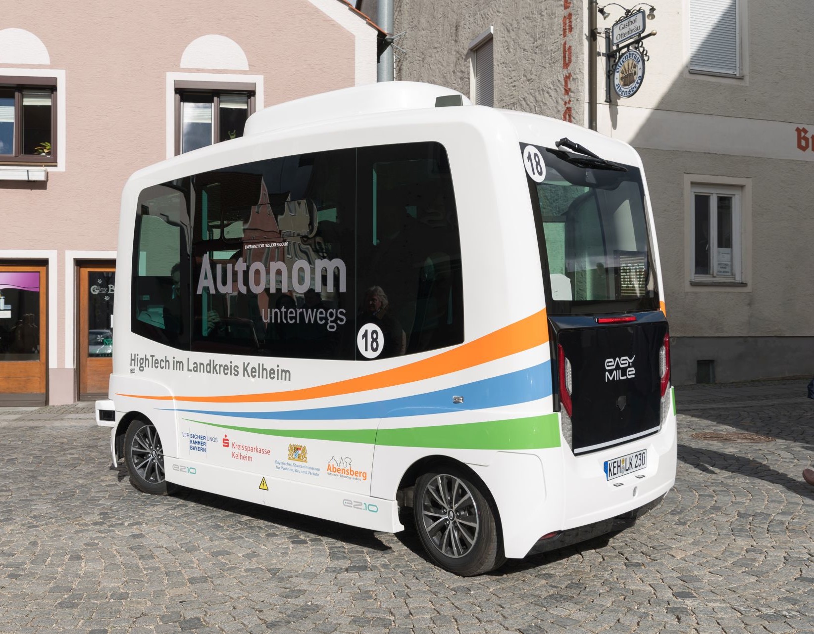 Autonomer Bus in Kelheim