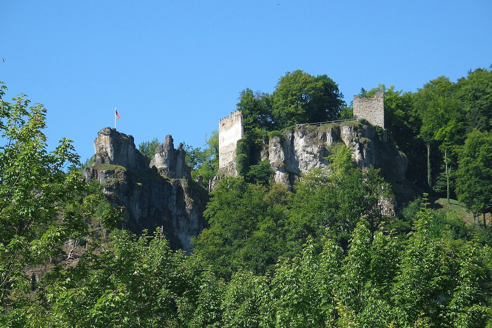 Burgruine Tachenstein in Riedenburg im Altmühltal